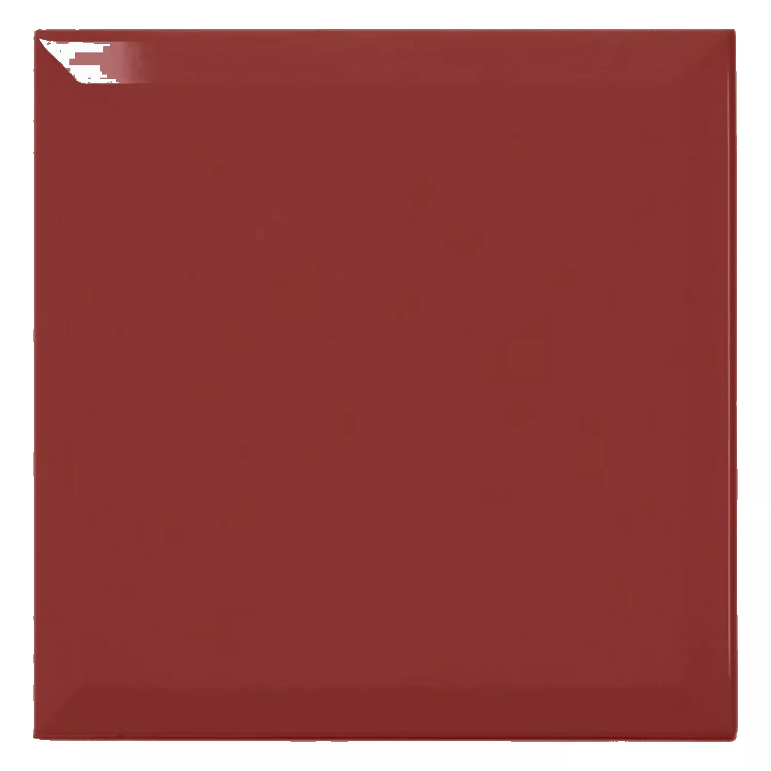 Metro laatta Punainen Kimaltelevaa 20x20 cm Fasetilla Freetown Burdeos