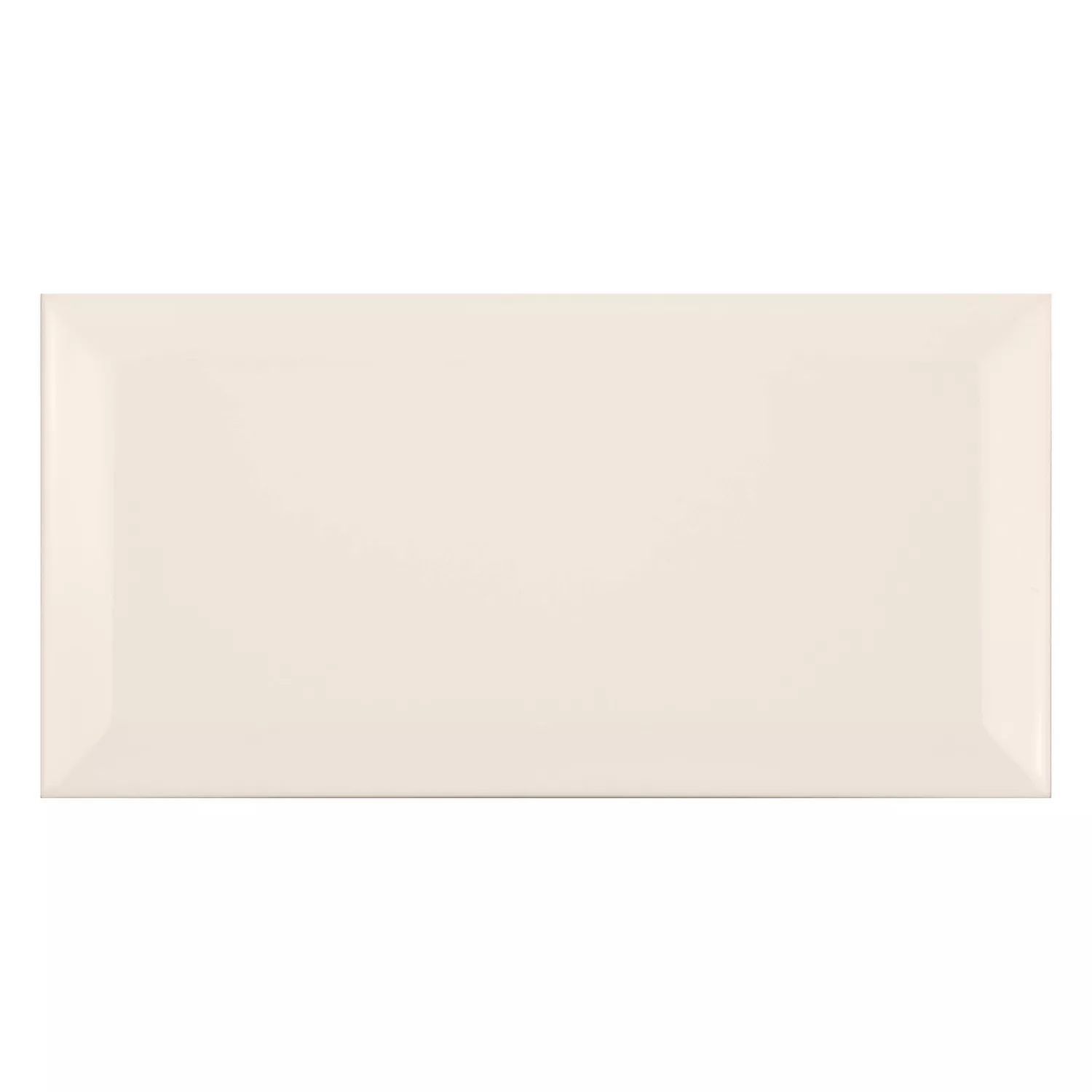 Metro laatta Beige Himmeä 10x20 cm Fasetilla Jasper Marfil