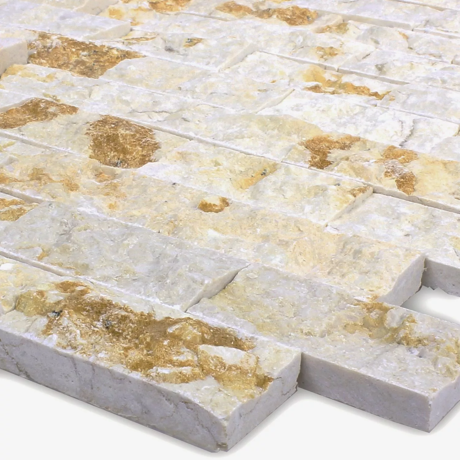 Kuvio osoitteesta Mosaiikki Laatat Luonnonkivi Brick Splitface D Beige