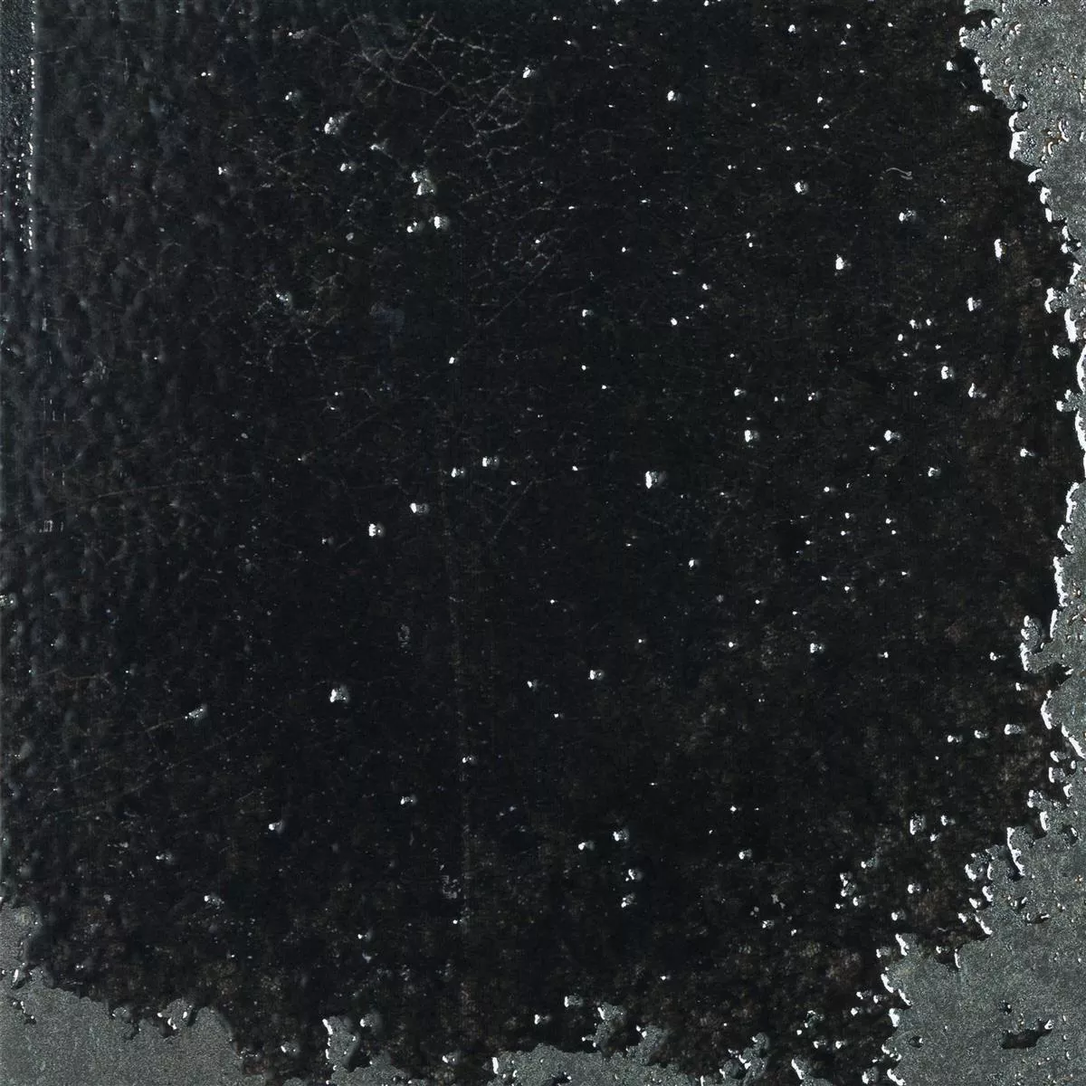 Seinä Tiilet Lara Kimaltelevaa Aaltoileva 15x15cm Musta Seinä Tiilet Lara Kimaltelevaa Aaltoileva 15x15cm Musta
