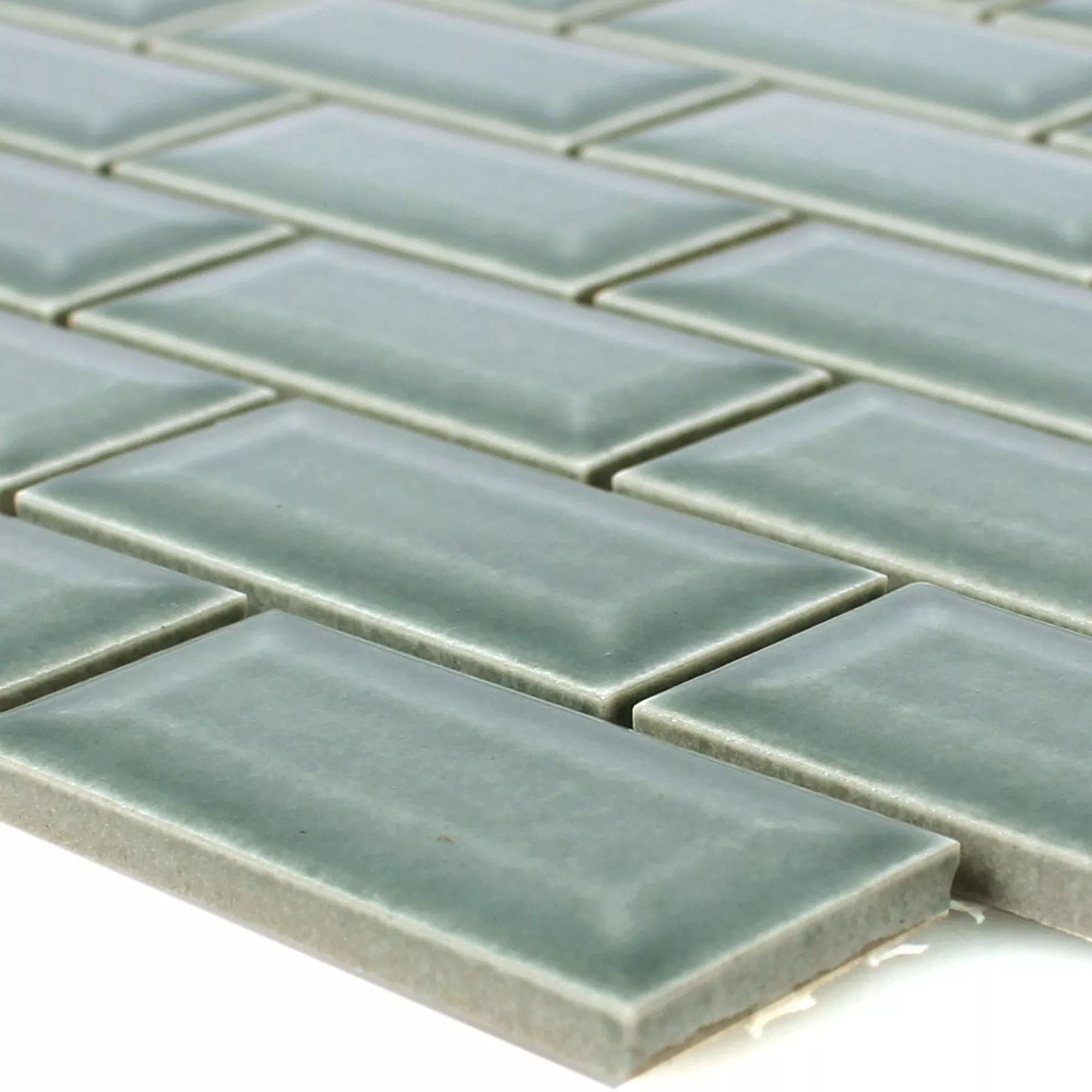 Keraaminen Mosaiikki Metro Fasetilla Picton Petrol Kimaltelevaa Keraaminen Mosaiikki Metro Fasetilla Picton Petrol Kimaltelevaa