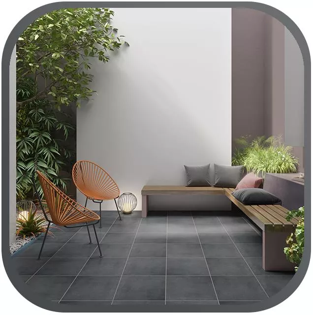 Terassilaatat Antrasiitti Terassilaatat Antrasiitti