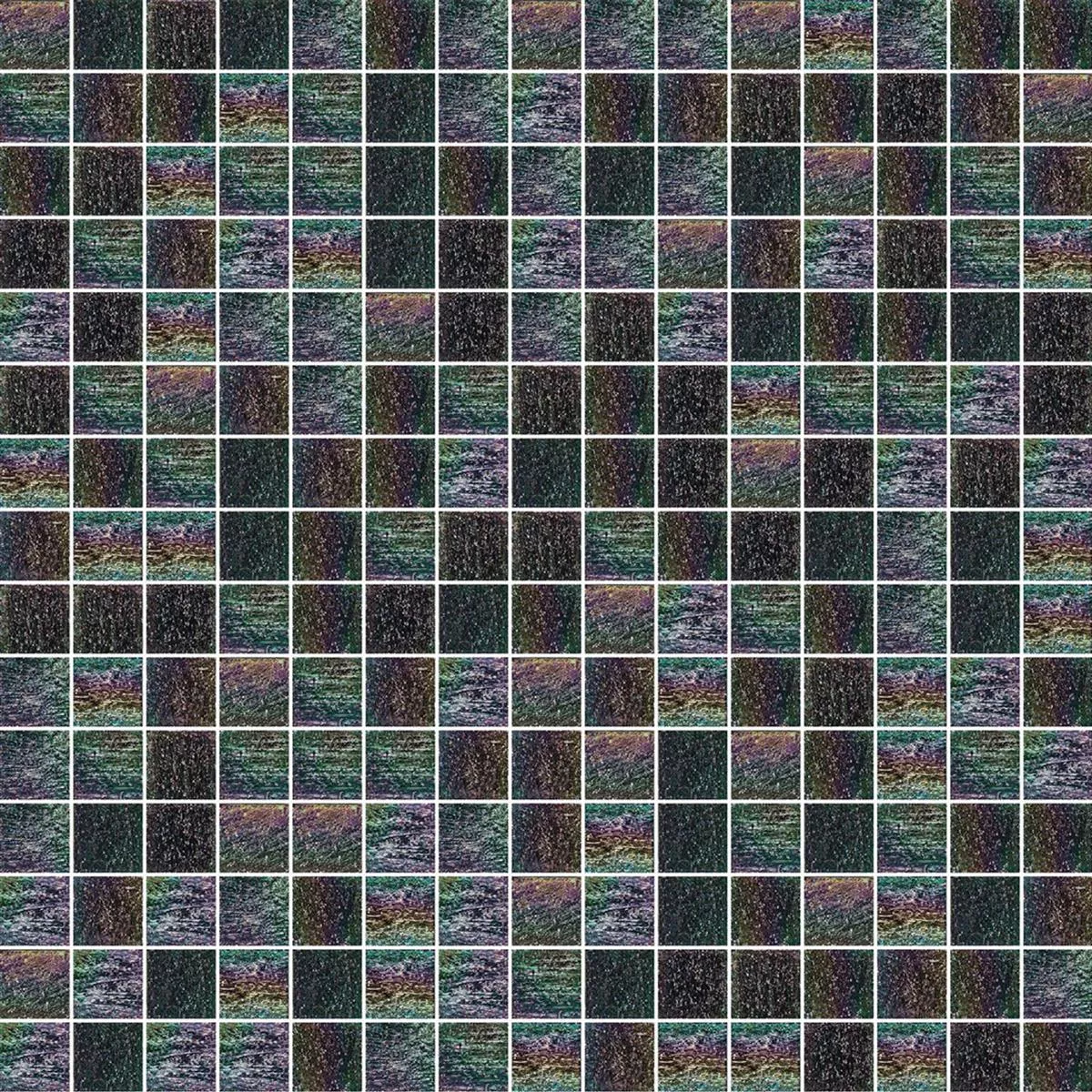 Lasimosaiikki Laatat Trend-Vi 755 Shining 10x10 mm