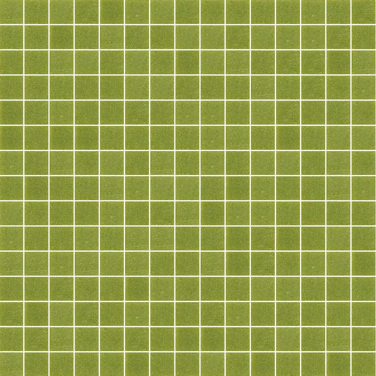 Lasimosaiikki Laatta Trend-Vi Vitreo 109 Oliivinvihreä 20x20mm
