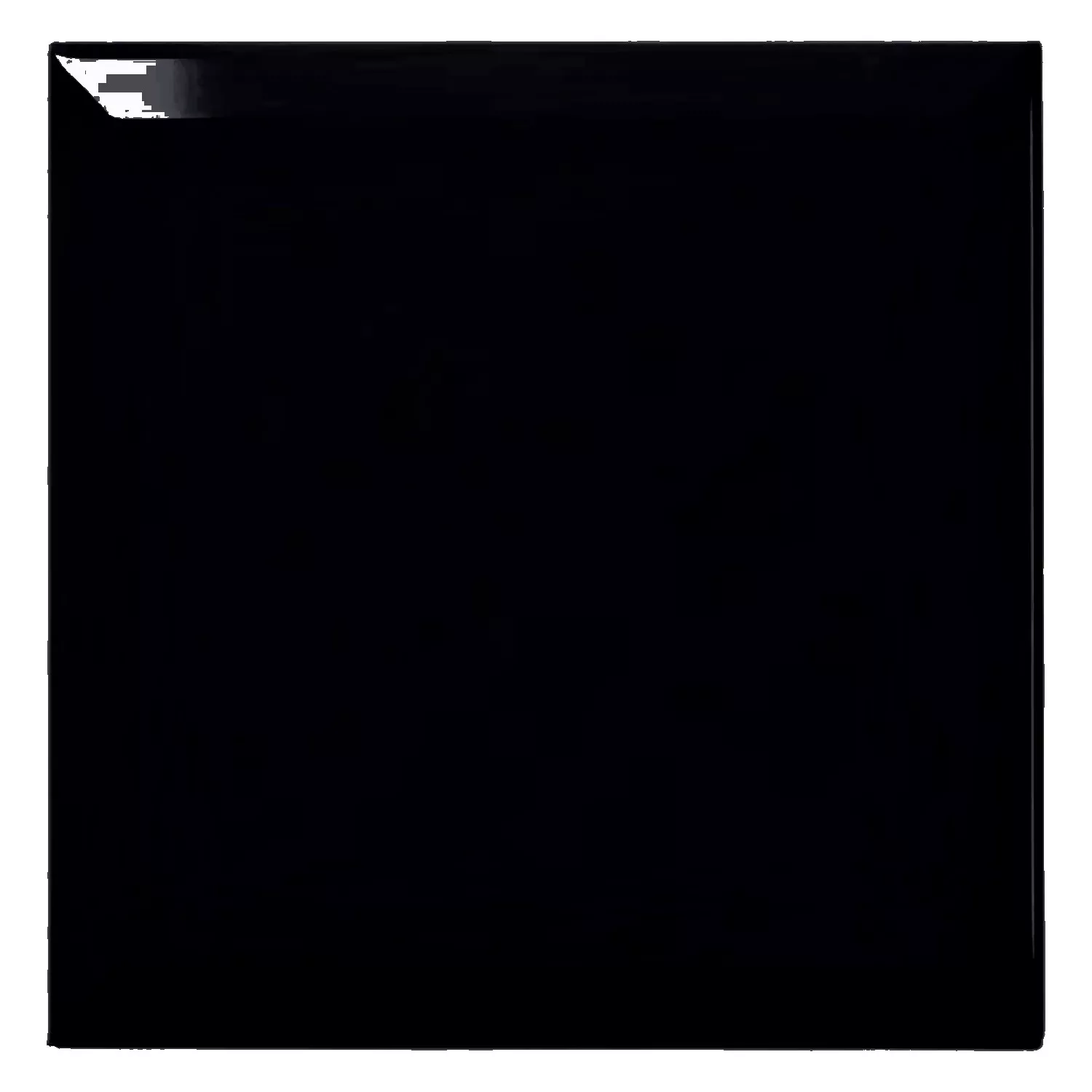 Metro laatta Musta Kimaltelevaa 20x20 cm Fasetilla Freetown Negro