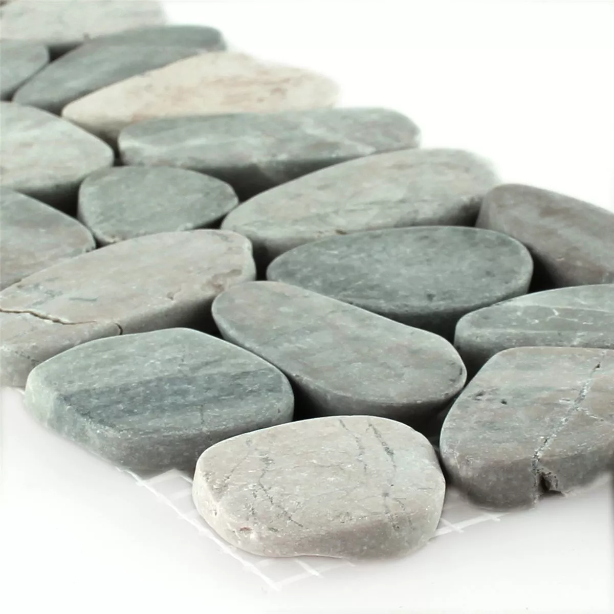 Joen Kiviä Rajaa 10x30cm Vaalean Harmaa Pebbles Joen Kiviä Rajaa 10x30cm Vaalean Harmaa Pebbles