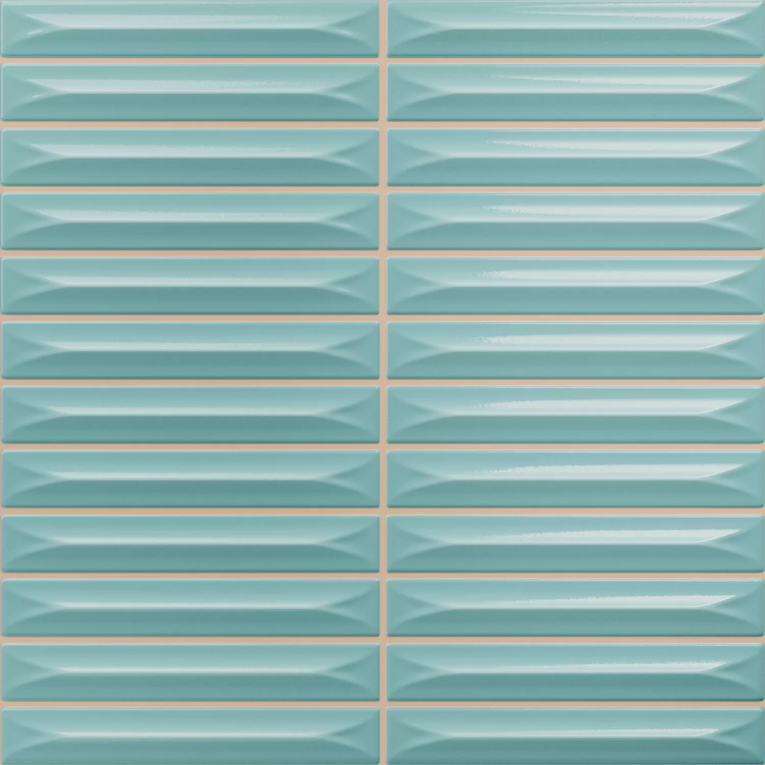 Bevel Taivaansininen Kimaltelevaa Sauva 20x20 cm