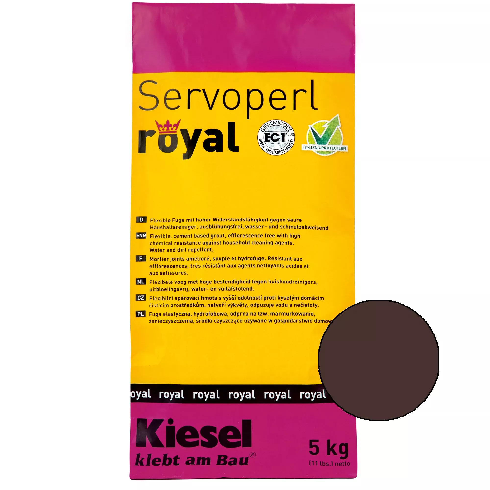 Kiesel Servoperl royal - Joustava, vettä ja likaa hylkivä sauma