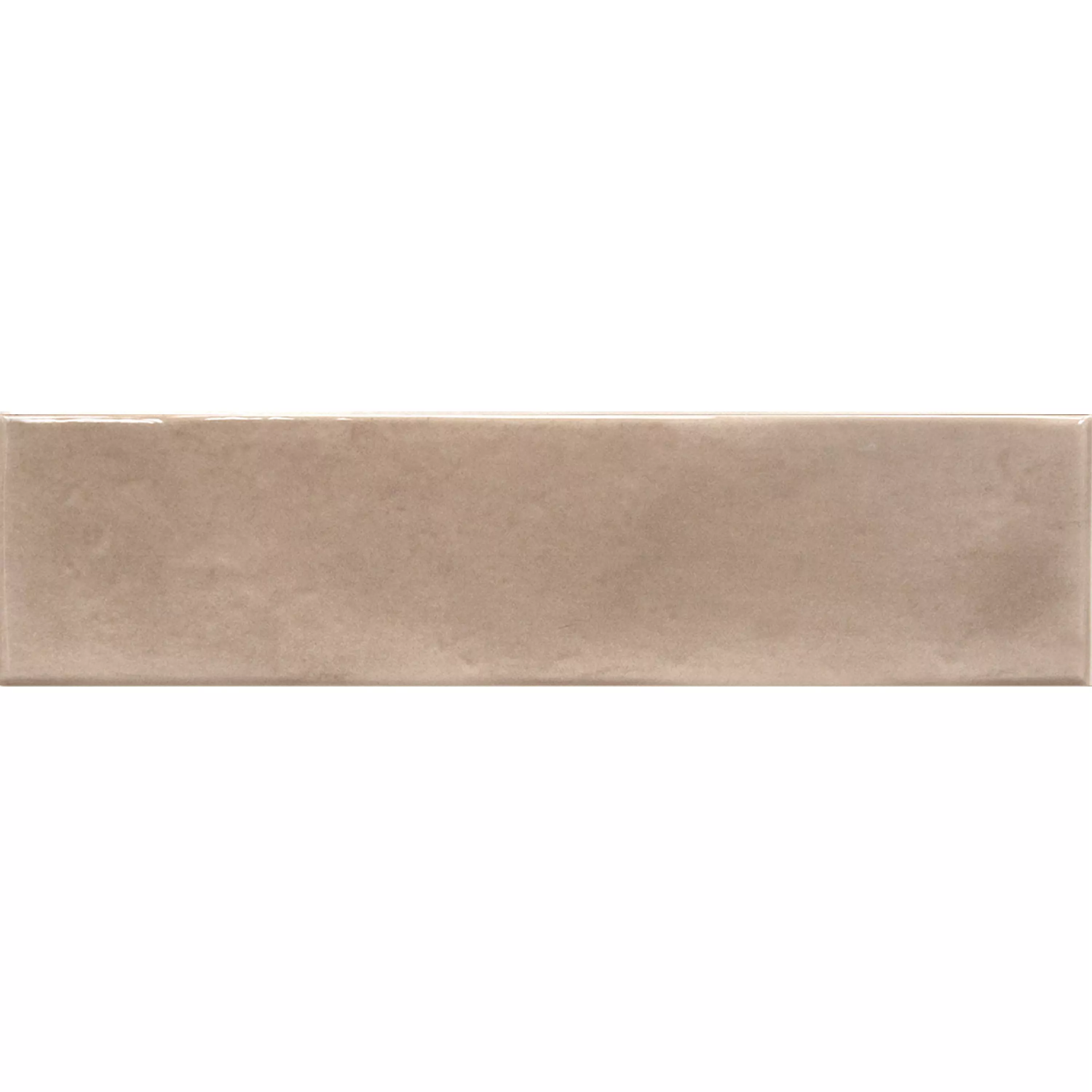 Seinä Tiilet Conway Aaltoileva 7,5x30cm Vaalean Ruskea