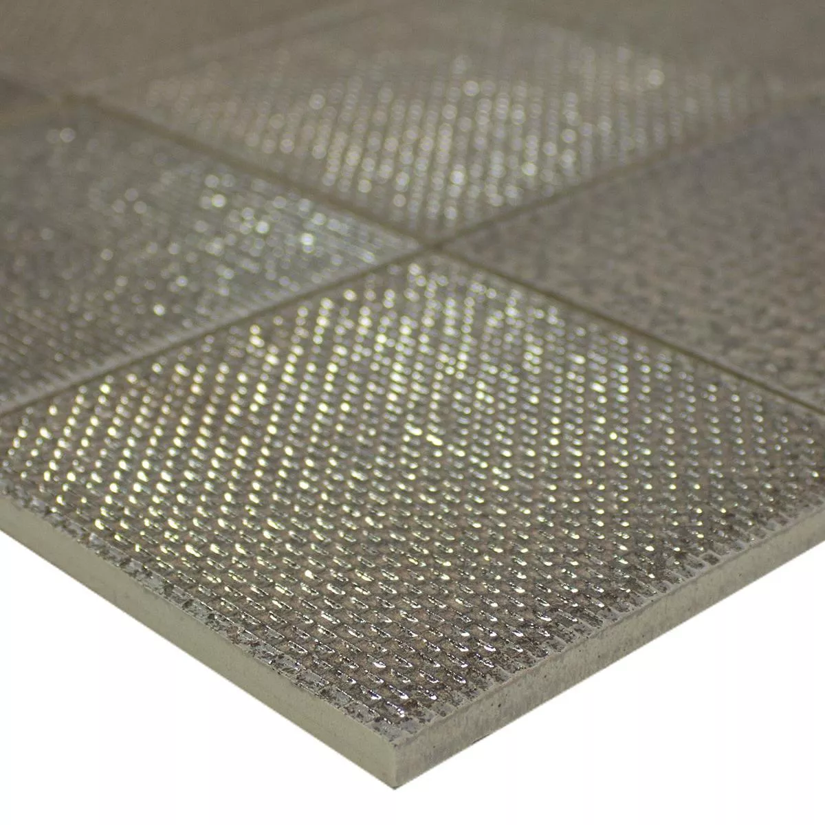 Areora Keraaminen Mosaiikki Metallic Ruskea