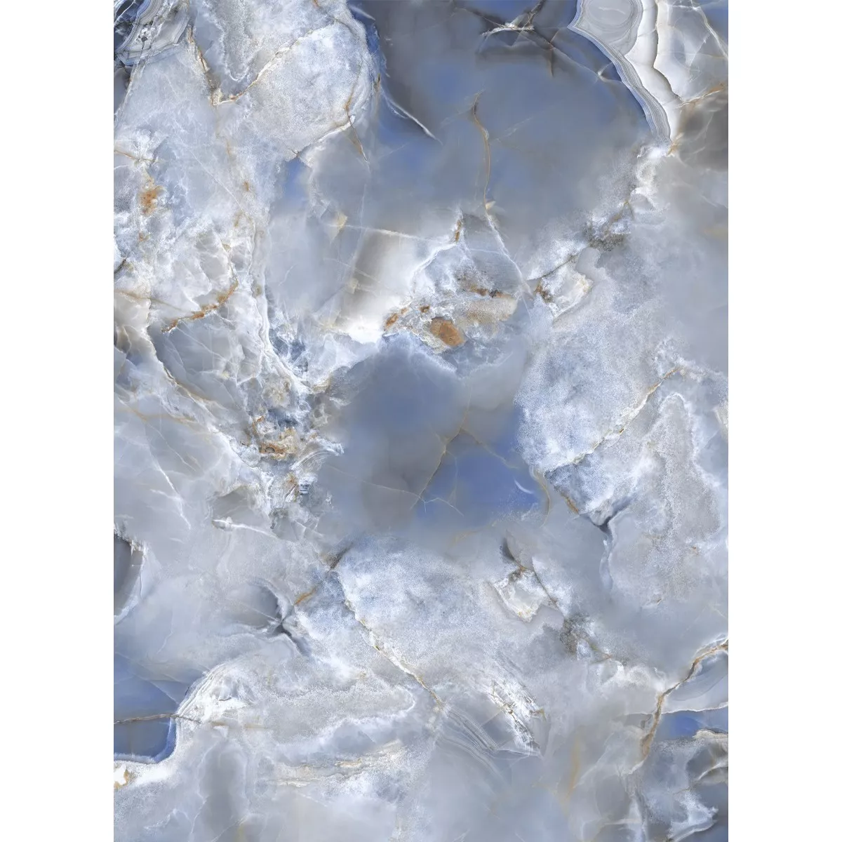 New York Sininen Kiiltävä 60x120 cm