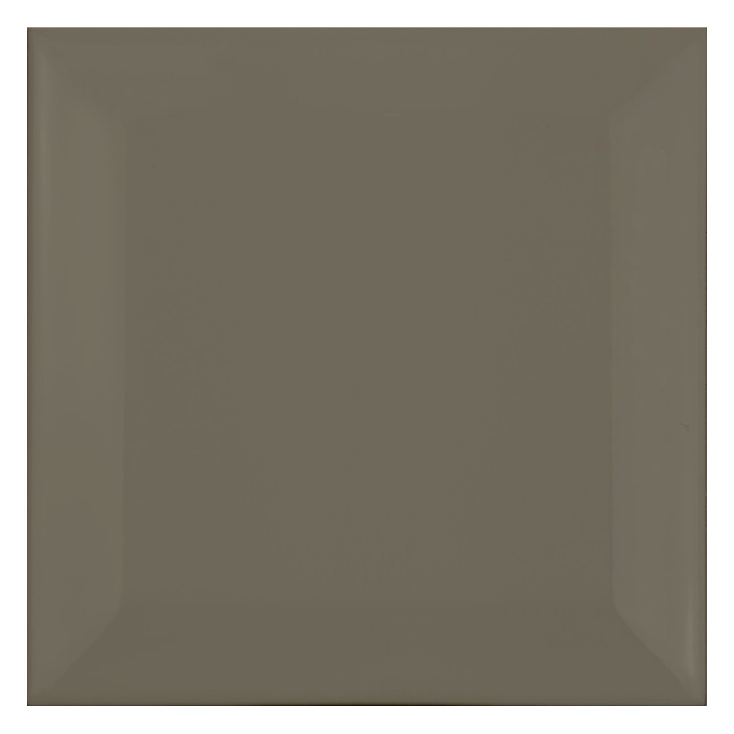 Metro laatta Harmaa Himmeä 10x10 cm Fasetilla Catarina Dark Grey