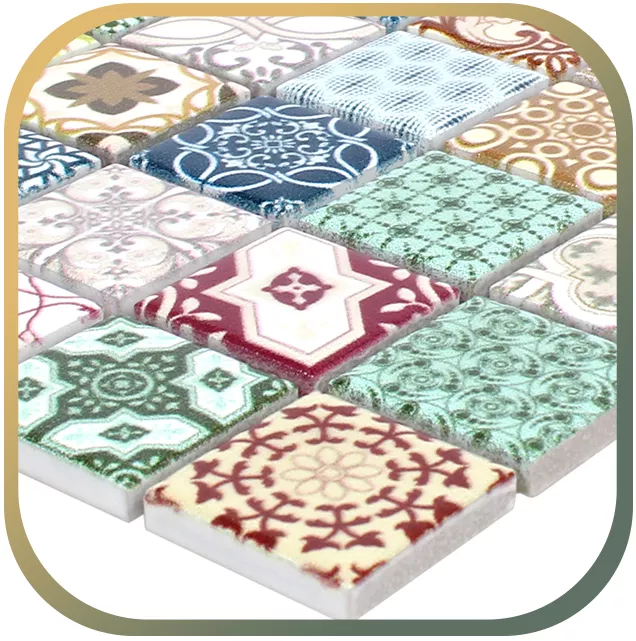 Keraaminen Mosaiikkiefekti