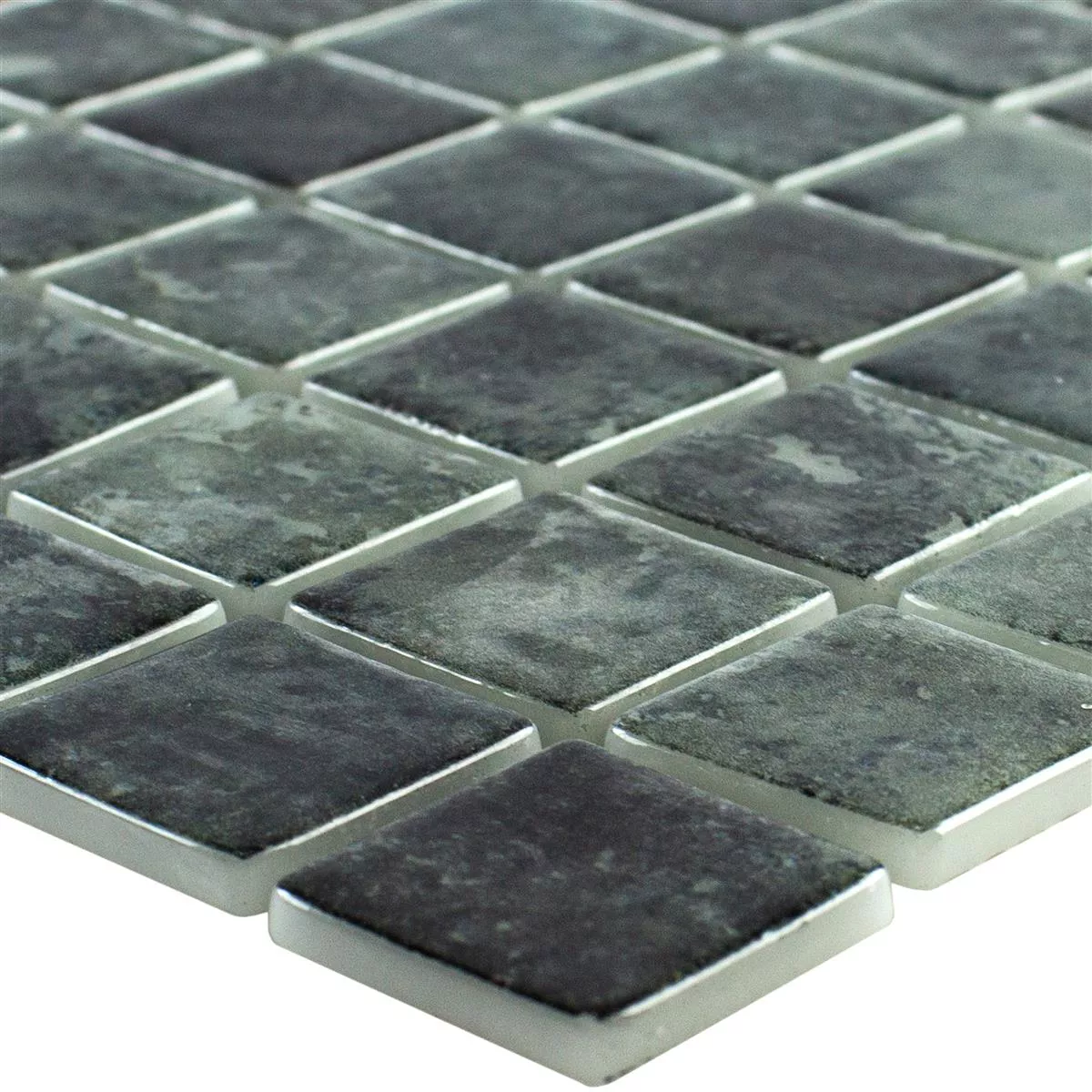 Uima-Altaan Lasimosaiikki Baltic Musta 25x25mm Uima-Altaan Lasimosaiikki Baltic Musta 25x25mm