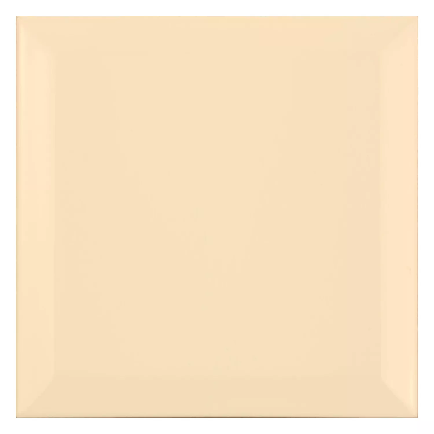 Metro laatta Beige Himmeä 15x15 cm Fasetilla Eris Crema