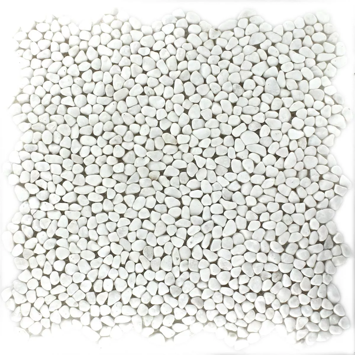 Mosaiikki Laatat Joen Kiviä Micro Valkoinen Mosaiikki Laatat Joen Kiviä Micro Valkoinen
