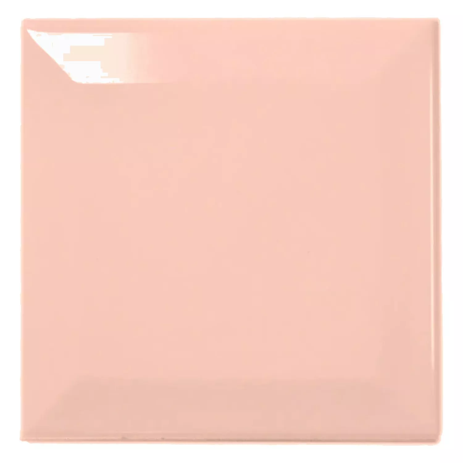 Metro laatta Oranssi Kimaltelevaa 10x10 cm Fasetilla Catarina Salmon