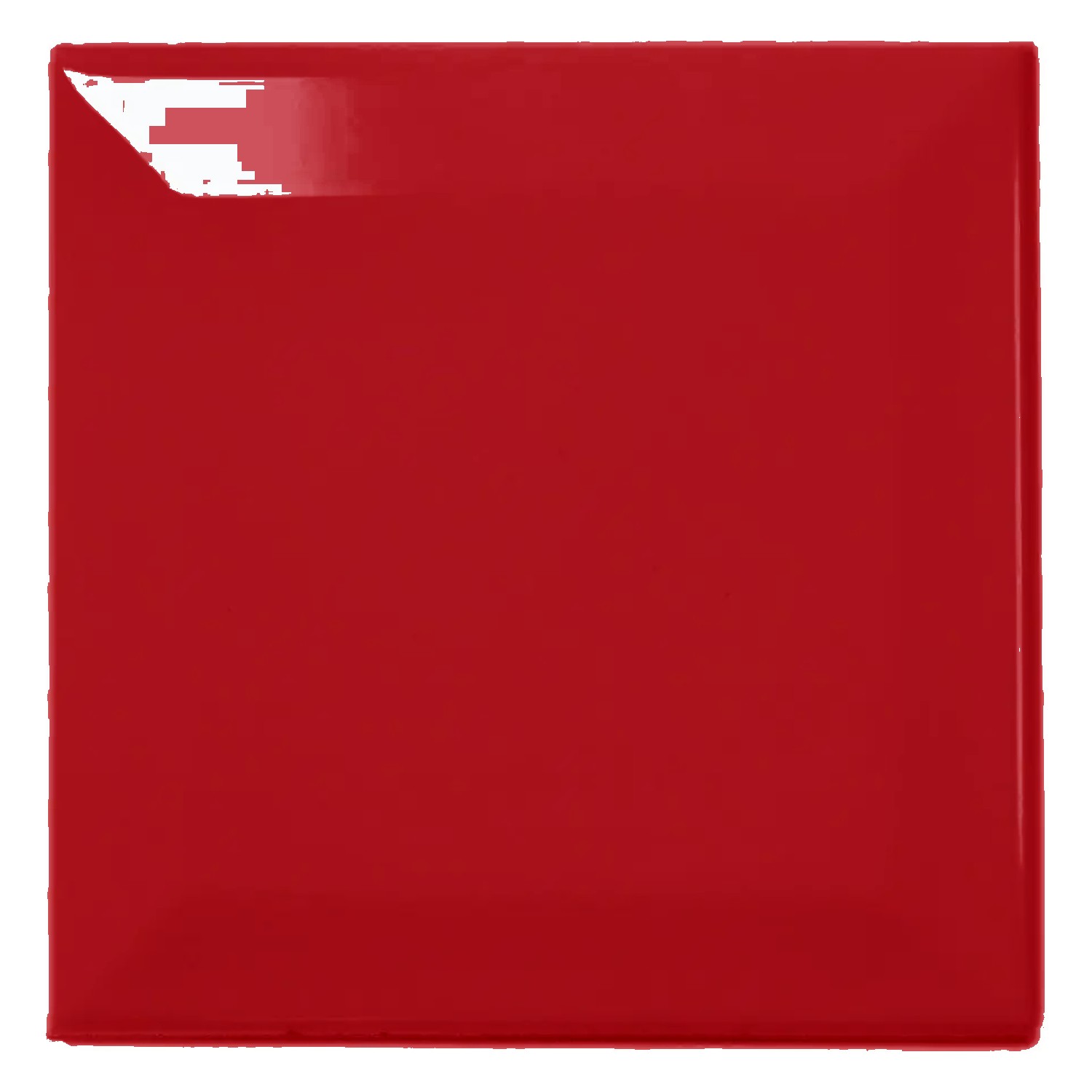 Metro laatta Punainen Kimaltelevaa 10x10 cm Fasetilla Catarina Fuego
