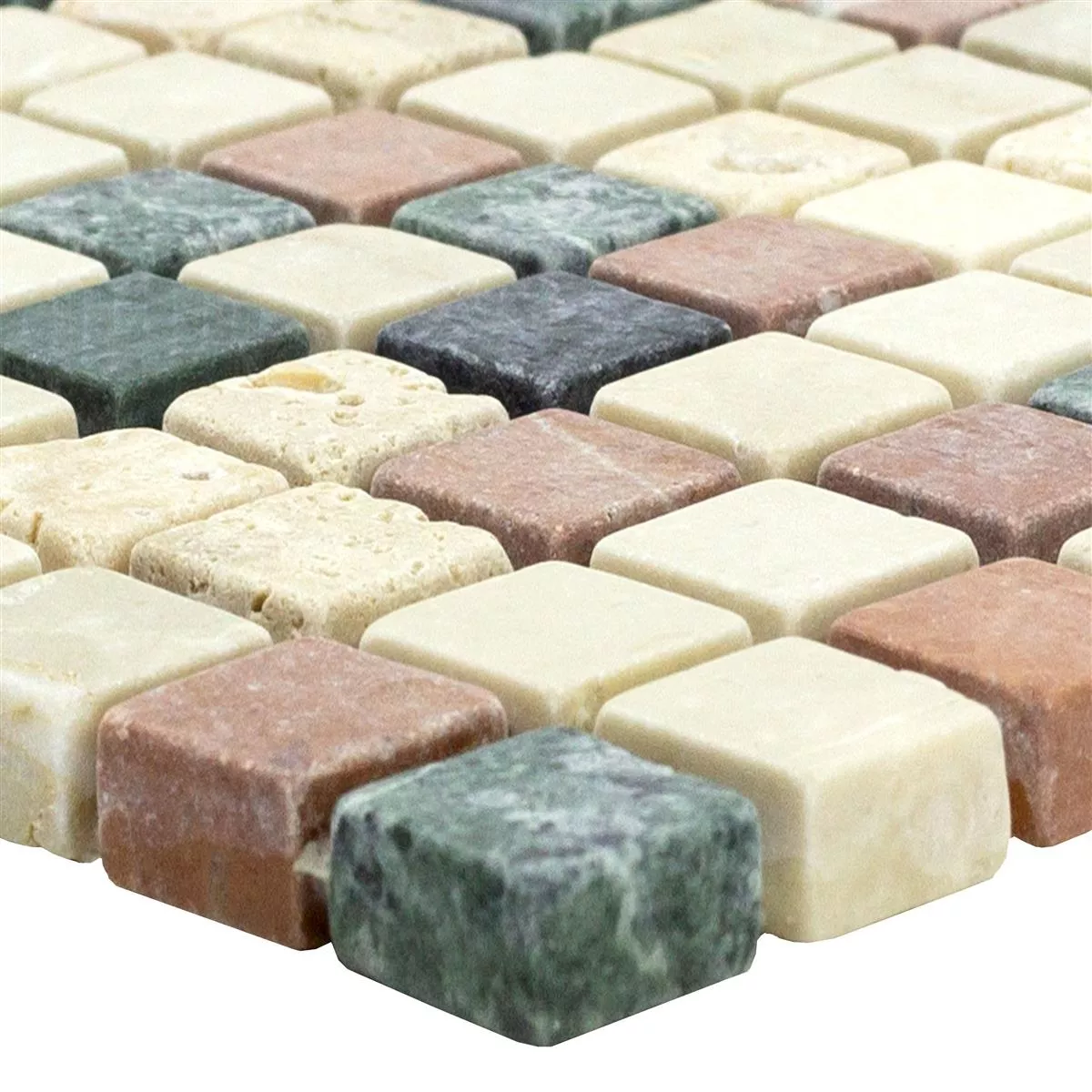 Marmori Luonnonkivi Mosaiikki Laatat Antebia Kerma Beige Punainen Vihreä Marmori Luonnonkivi Mosaiikki Laatat Antebia Kerma Beige Punainen Vihreä