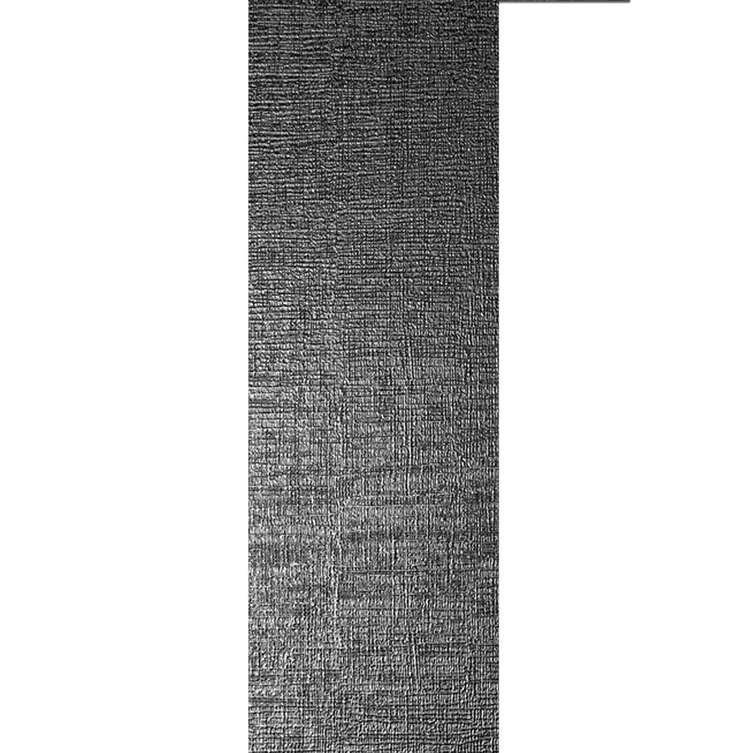 Seinä Tiilet Vulcano Metalli Sisustus Musta Himmeä 30x120cm