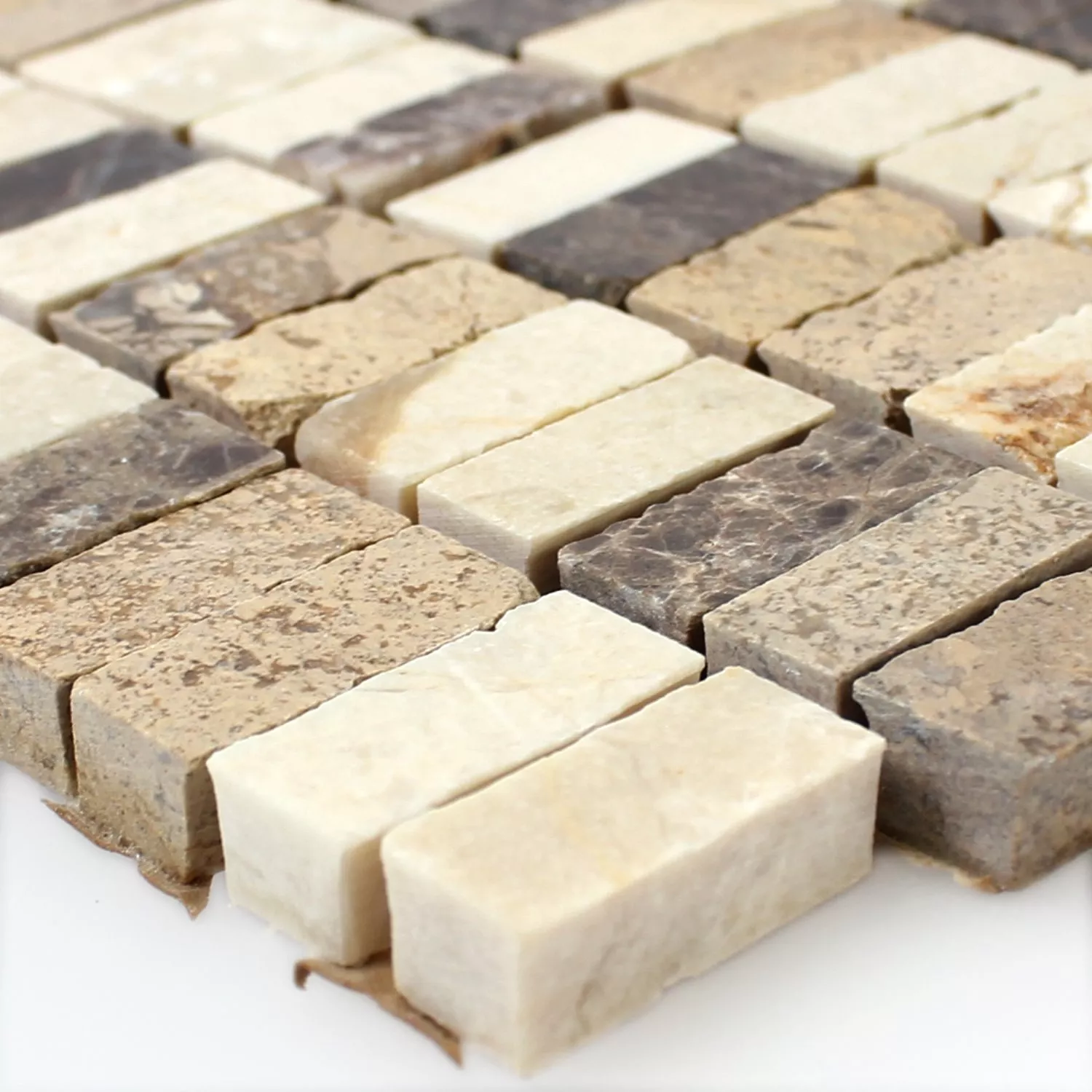 Mosaiikki Laatat Zoltan Beige Crema Emperador Sauva