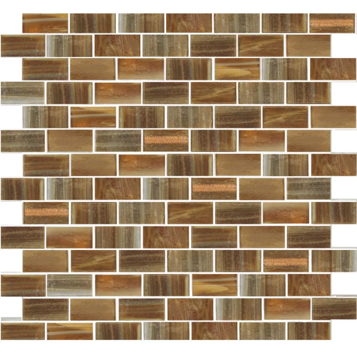Lasimosaiikki Laatat Trend-Vi Rectangular 282