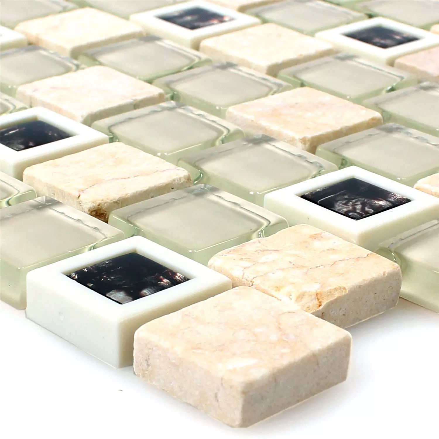 Lasi Muovi Luonnonkivi Mosaiikki Historico Beige Mix