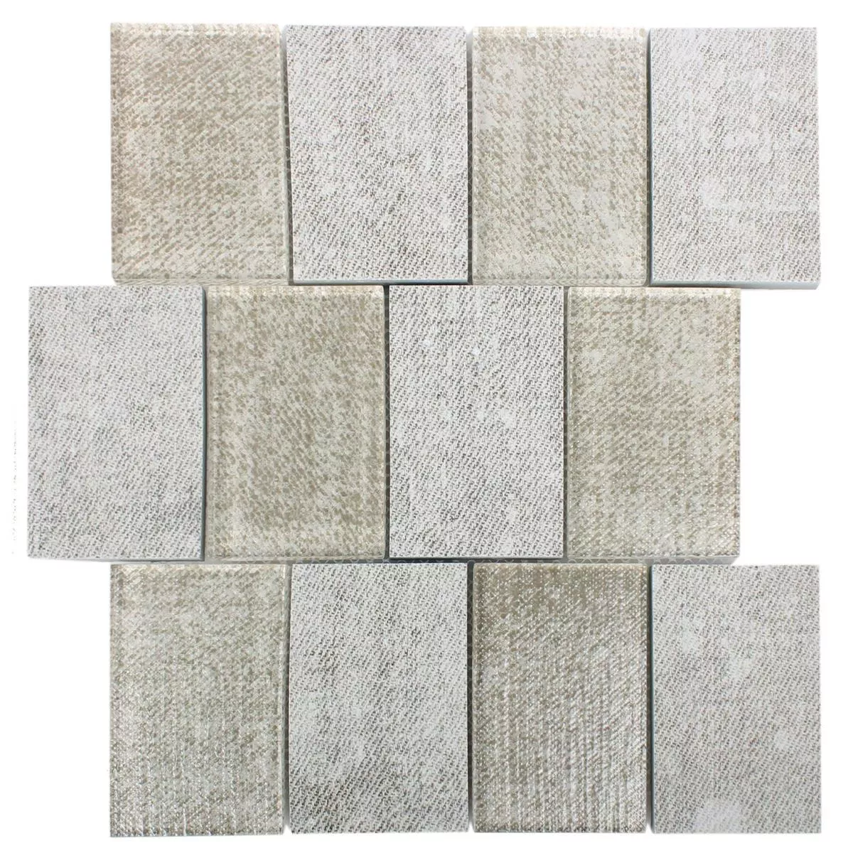 Mosaiikki Laatat Lasi Keramiikka Mix Brilon Beige