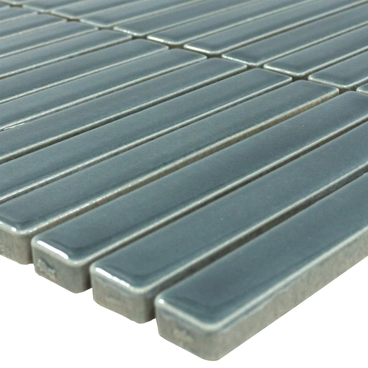 Mosaiikki Laatta Wallachia Harmaa Kimaltelevaa 12x92x8 mm
