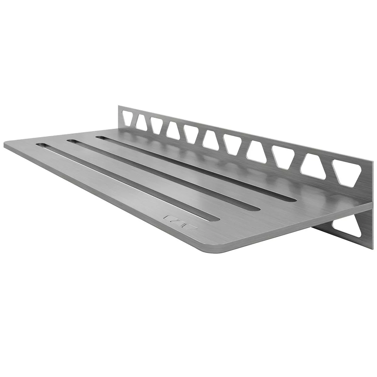 Suihkuhylly seinähylly Schlüter suorakulmio 30x11,5cm Wave Silver Suihkuhylly seinähylly Schlüter suorakulmio 30x11,5cm Wave Silver