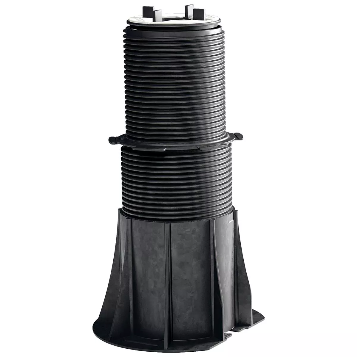 Jalusta säädettävä musta 15,5 - 42 cm Jalusta säädettävä musta 15,5 - 42 cm