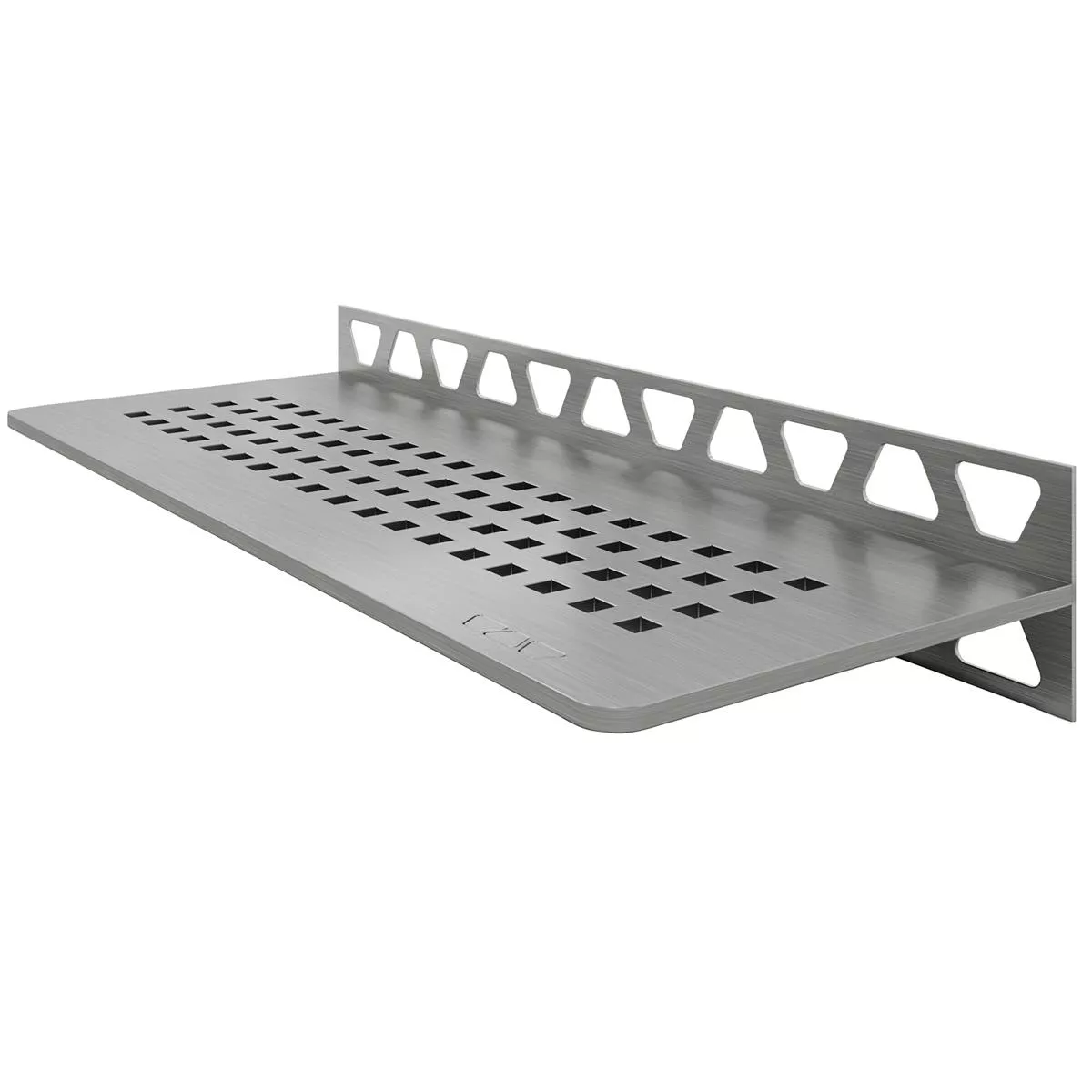 Suihkuhylly seinähylly Schlüter suorakulmio 30x11,5cm neliö hopea Suihkuhylly seinähylly Schlüter suorakulmio 30x11,5cm neliö hopea