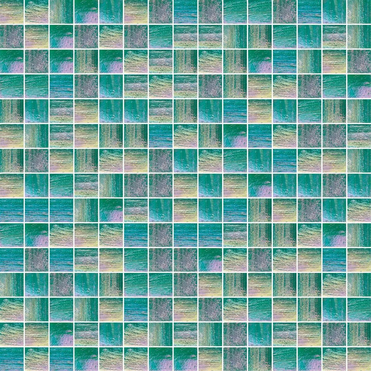 Lasimosaiikki Laatat Trend-Vi 853 Shining 20x20 mm