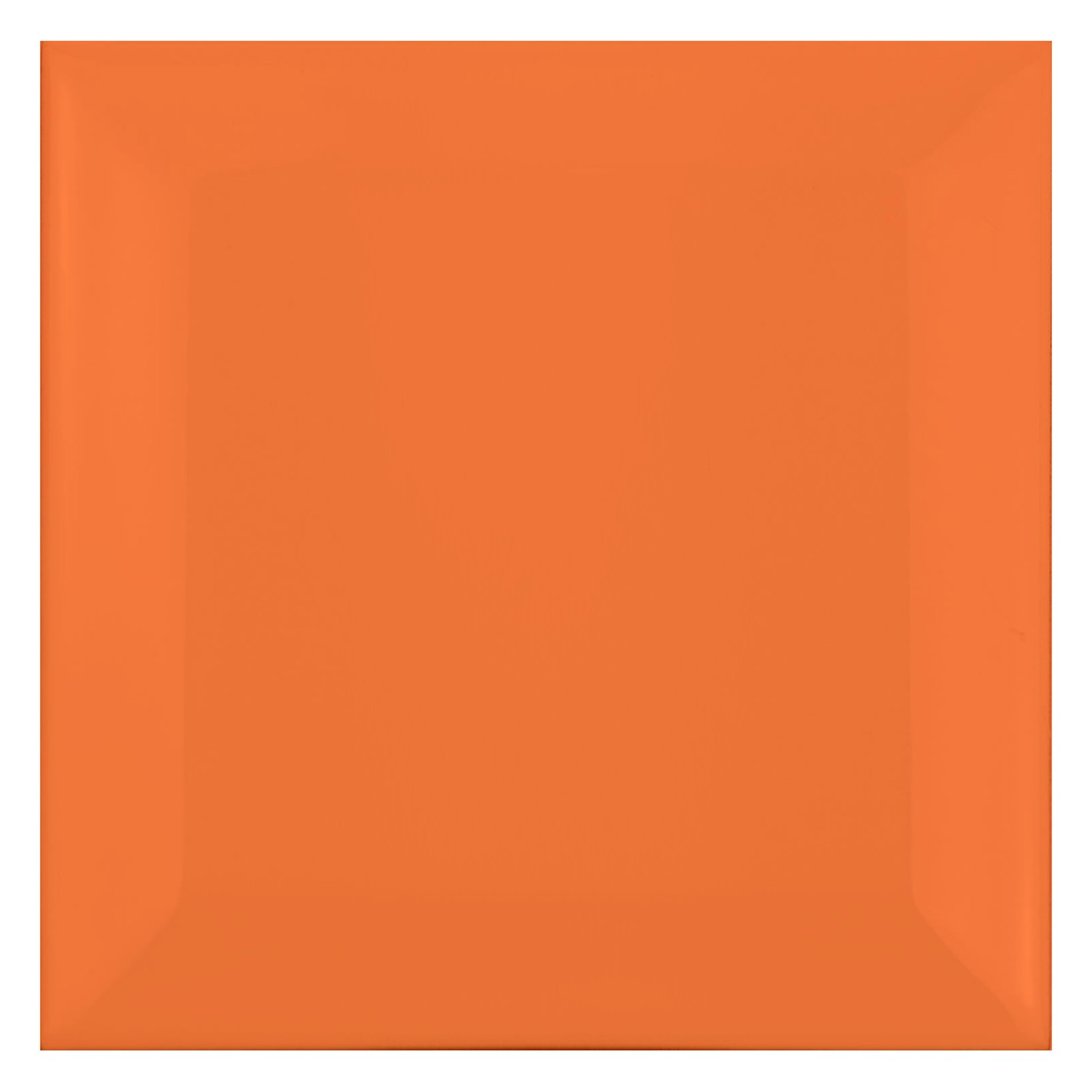 Metro laatta Oranssi Himmeä 10x10 cm Fasetilla Catarina Naranja