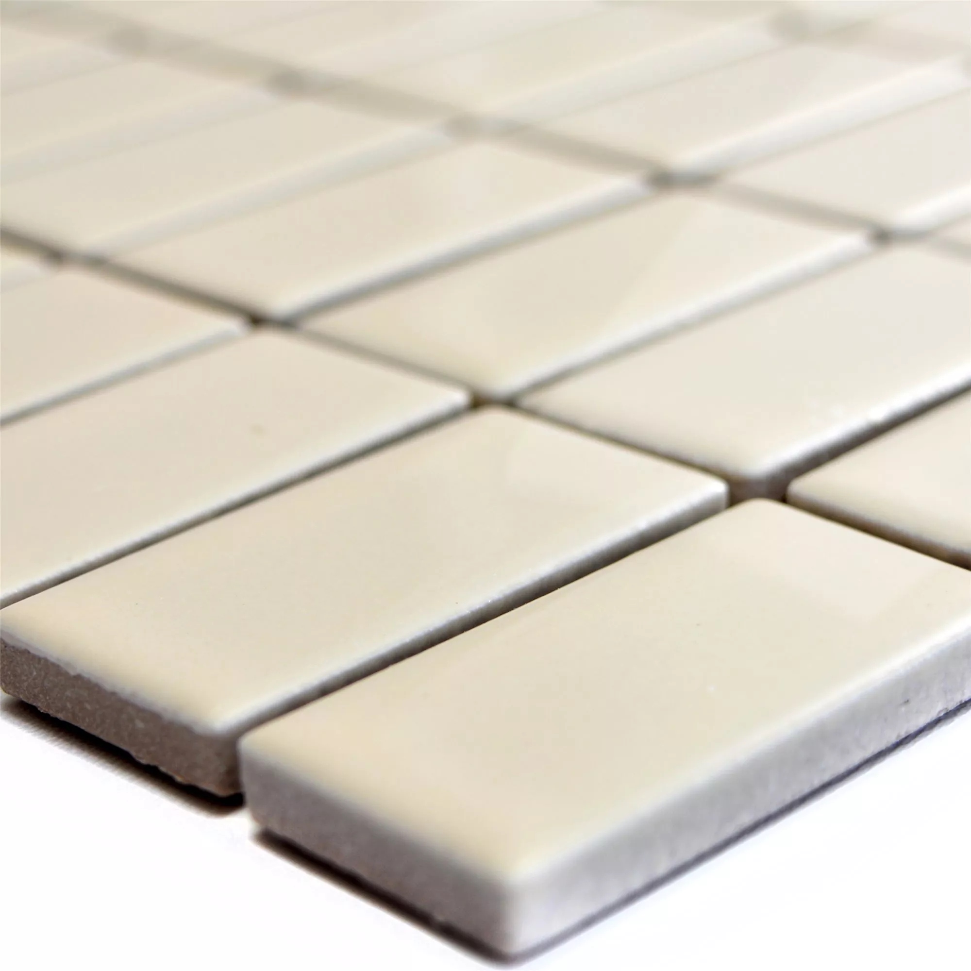 Keramiikka Mosaiikki Laatat Adrian Beige Kimaltelevaa Suorakulmio Keramiikka Mosaiikki Laatat Adrian Beige Kimaltelevaa Suorakulmio
