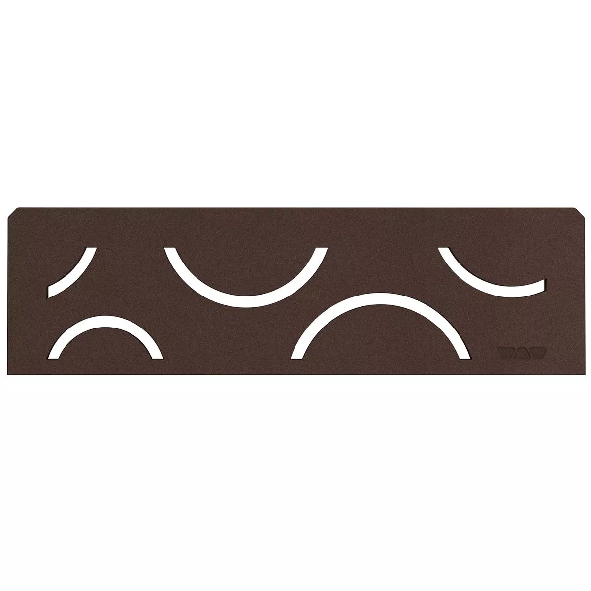 Niche seinähylly Schlüter suorakulmio 30x8,7cm Curve Pronssi