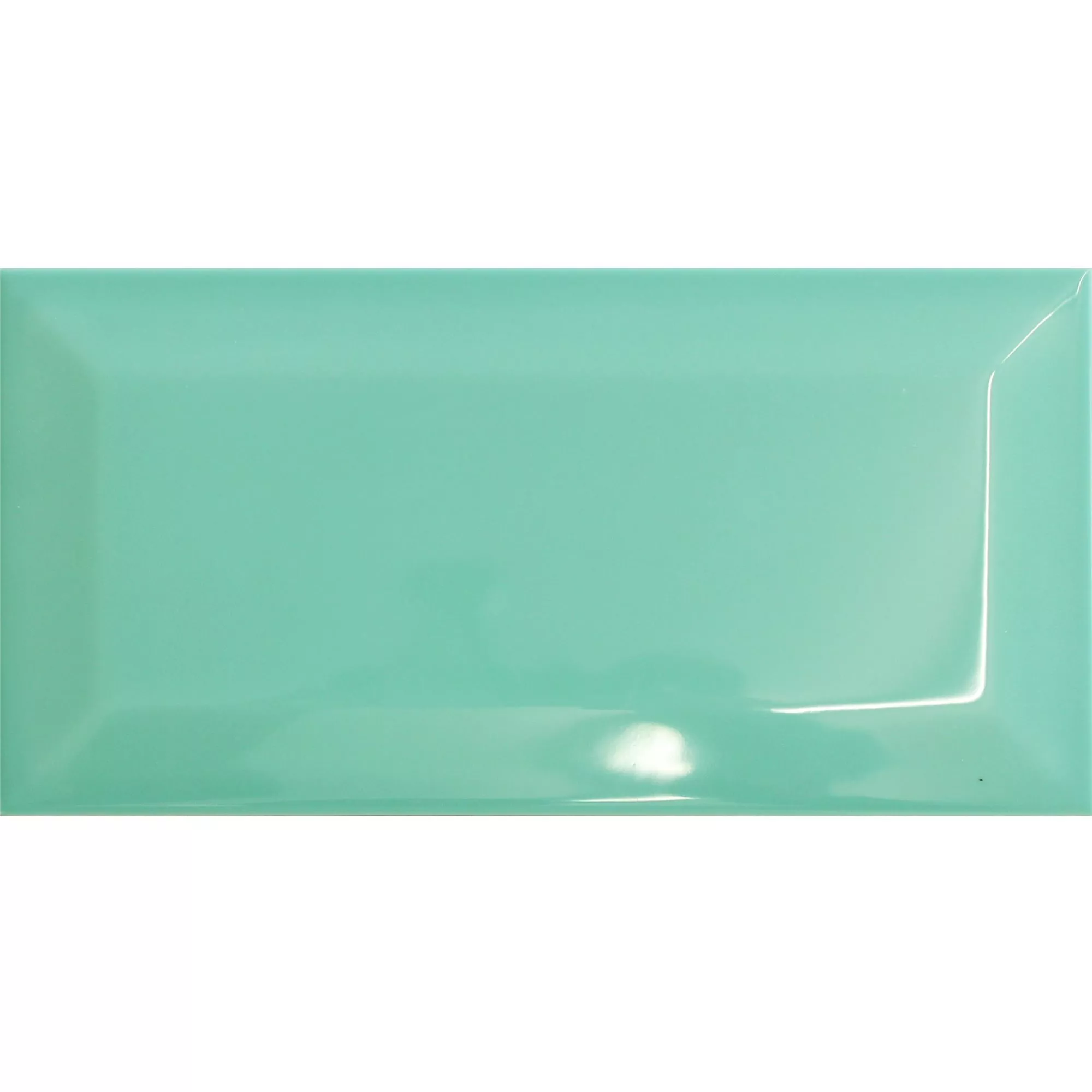 Metro Seinä Tiilet Colombo Aqua Green 10x20cm Metro Seinä Tiilet Colombo Aqua Green 10x20cm