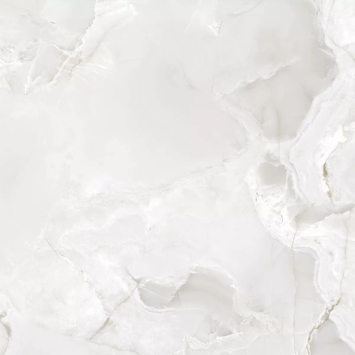 New York Weiß Poliert 60x60 cm