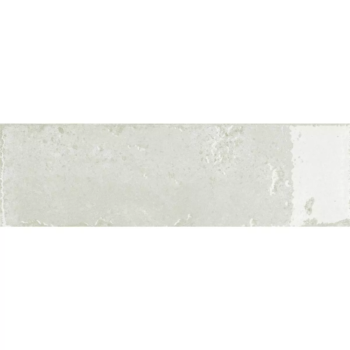 Seinä Tiilet Lara Kimaltelevaa Aaltoileva 10x30cm Valkoinen Seinä Tiilet Lara Kimaltelevaa Aaltoileva 10x30cm Valkoinen
