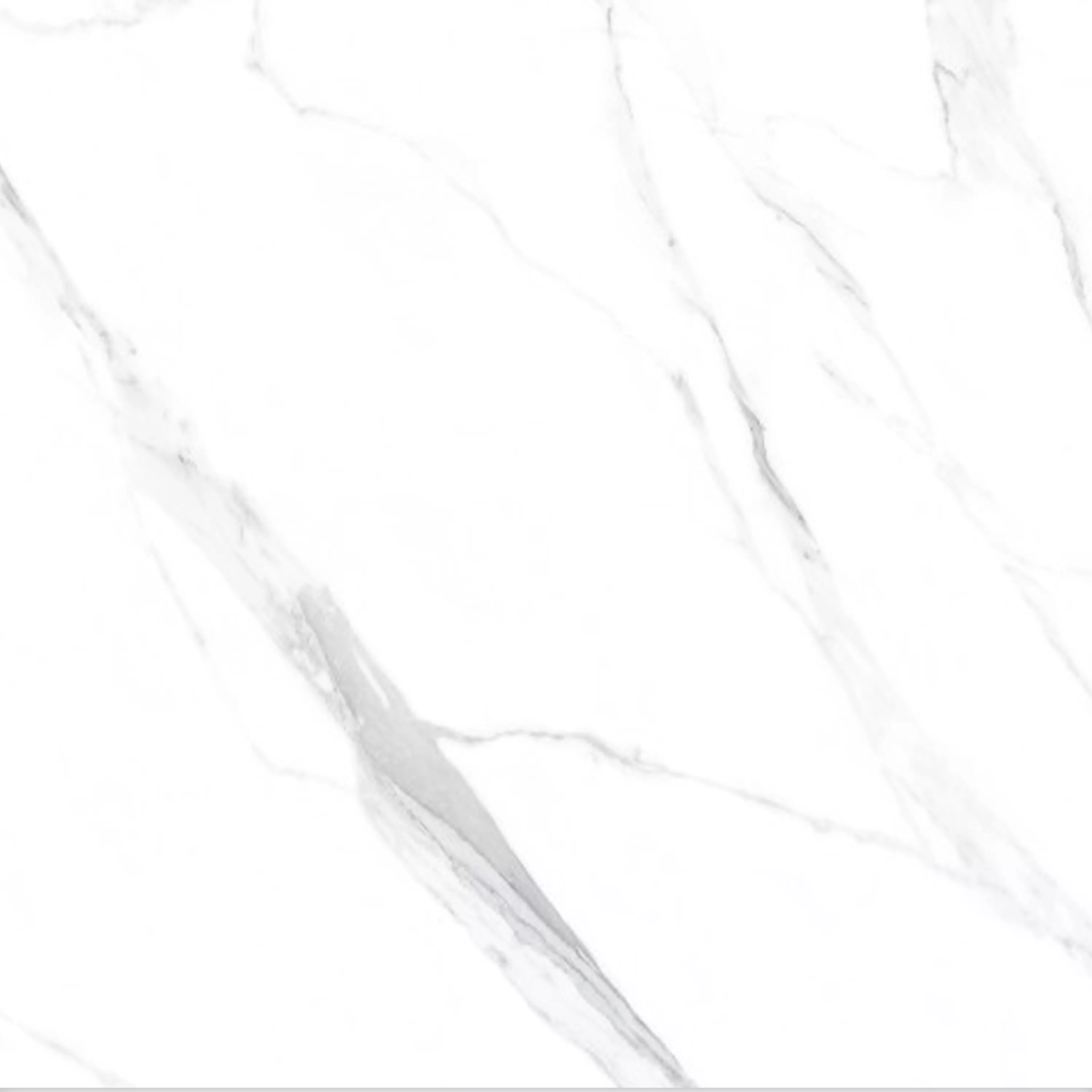 Lattialaatat Louisburg Statuario Valkoinen Himmeä Korjattu 60x60cm