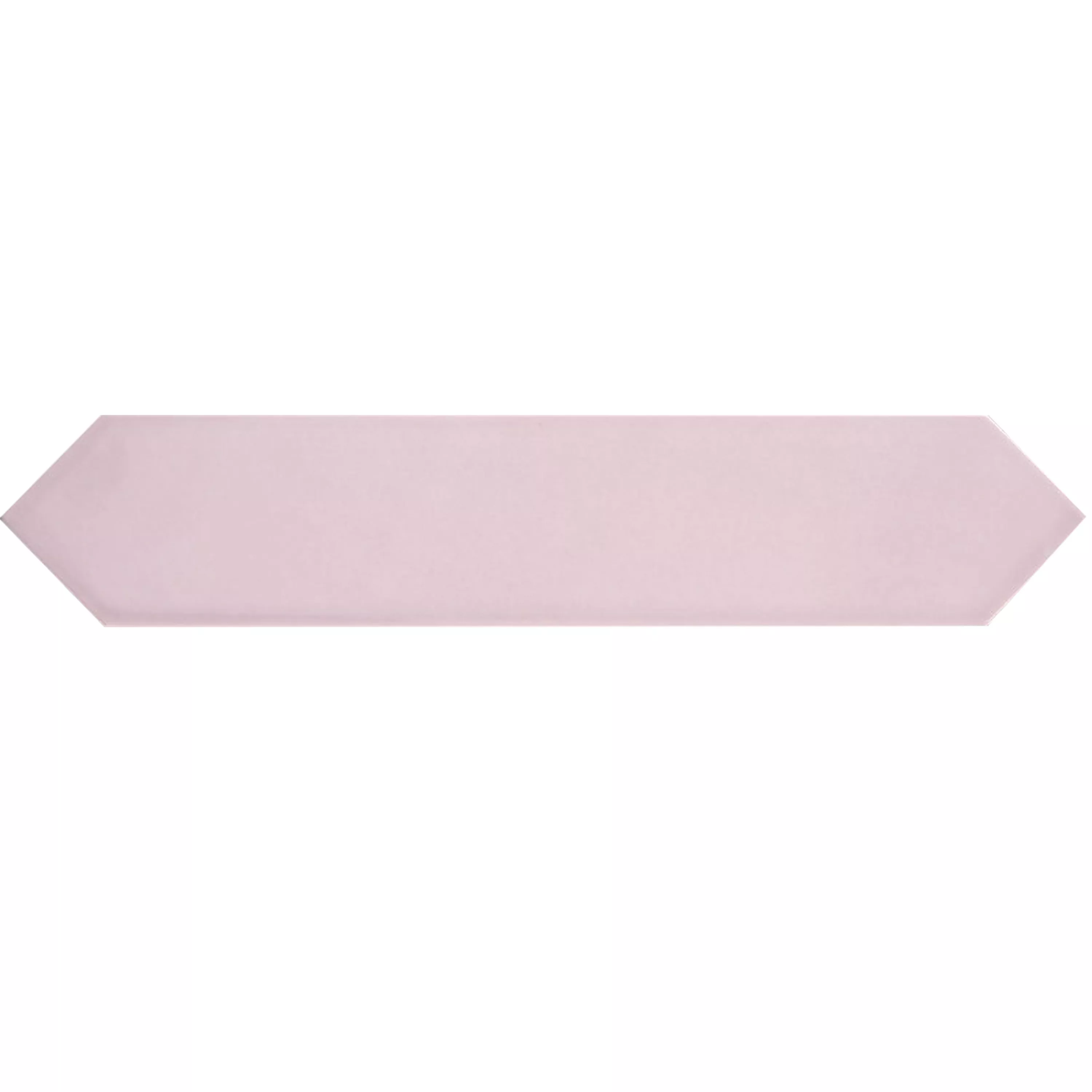 Konstanz Kuusikulmio Vaaleanpunainen Kimaltelevaa 6,5x33,2 cm