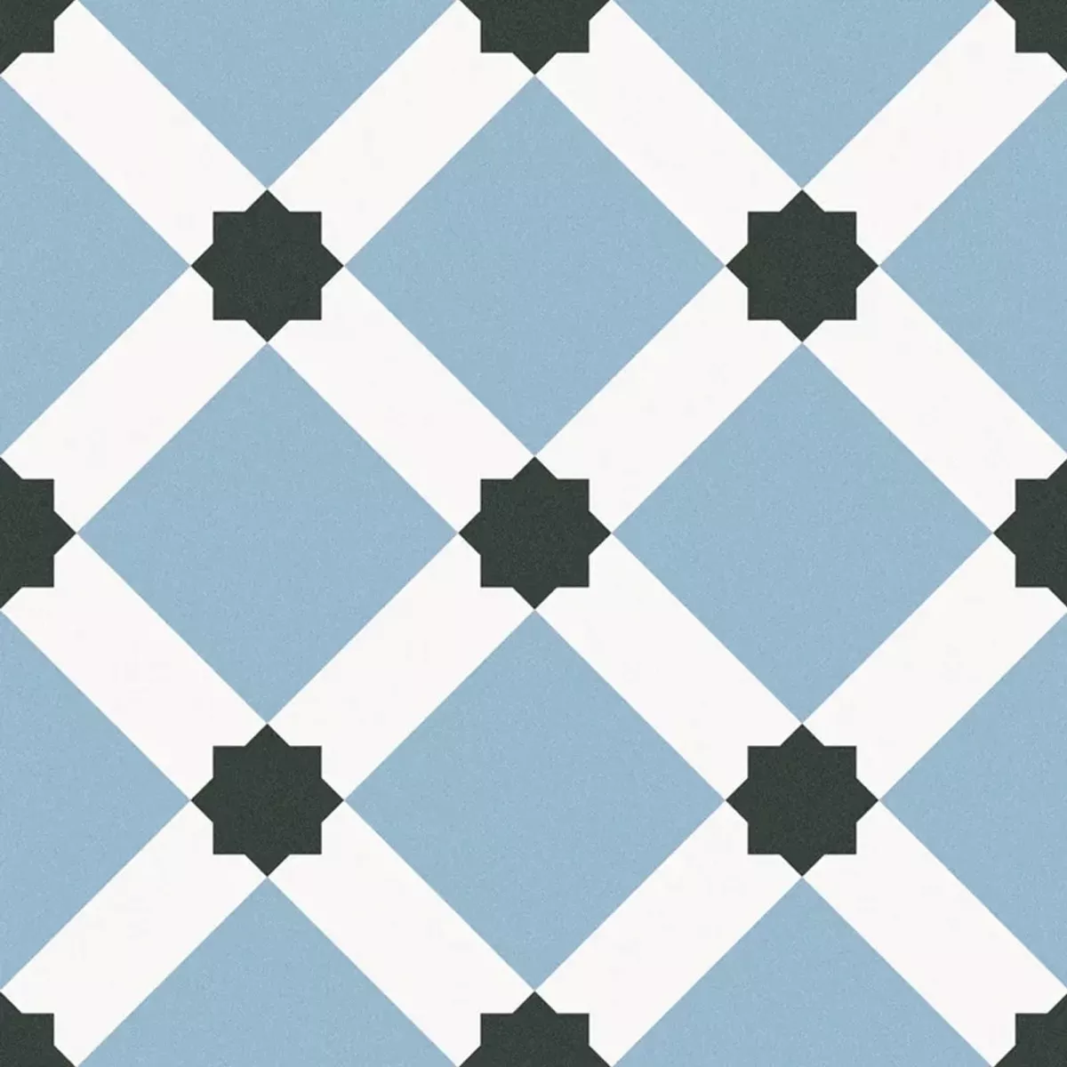 Atlantica Colmar Sininen Valkoinen 25x25 cm