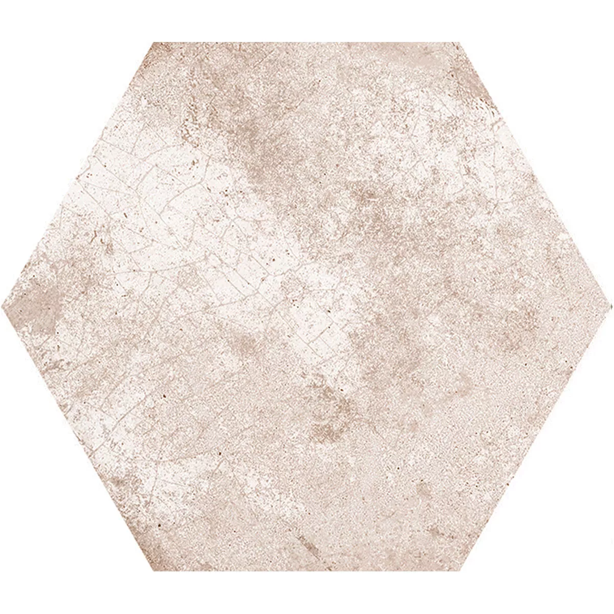 Posliinikivitavarat Laatat Honiara Kuusikulmio Pohjalaatta Taupe 22,5x25,9cm Posliinikivitavarat Laatat Honiara Kuusikulmio Pohjalaatta Taupe 22,5x25,9cm