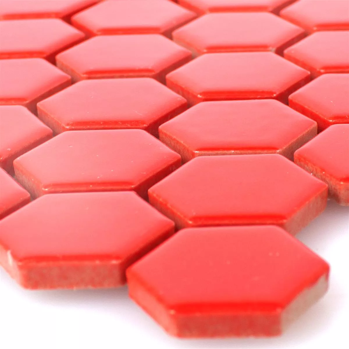 Keramiikka Mosaiikki Laatat Zenon Punainen Himmeä Keramiikka Mosaiikki Laatat Zenon Punainen Himmeä