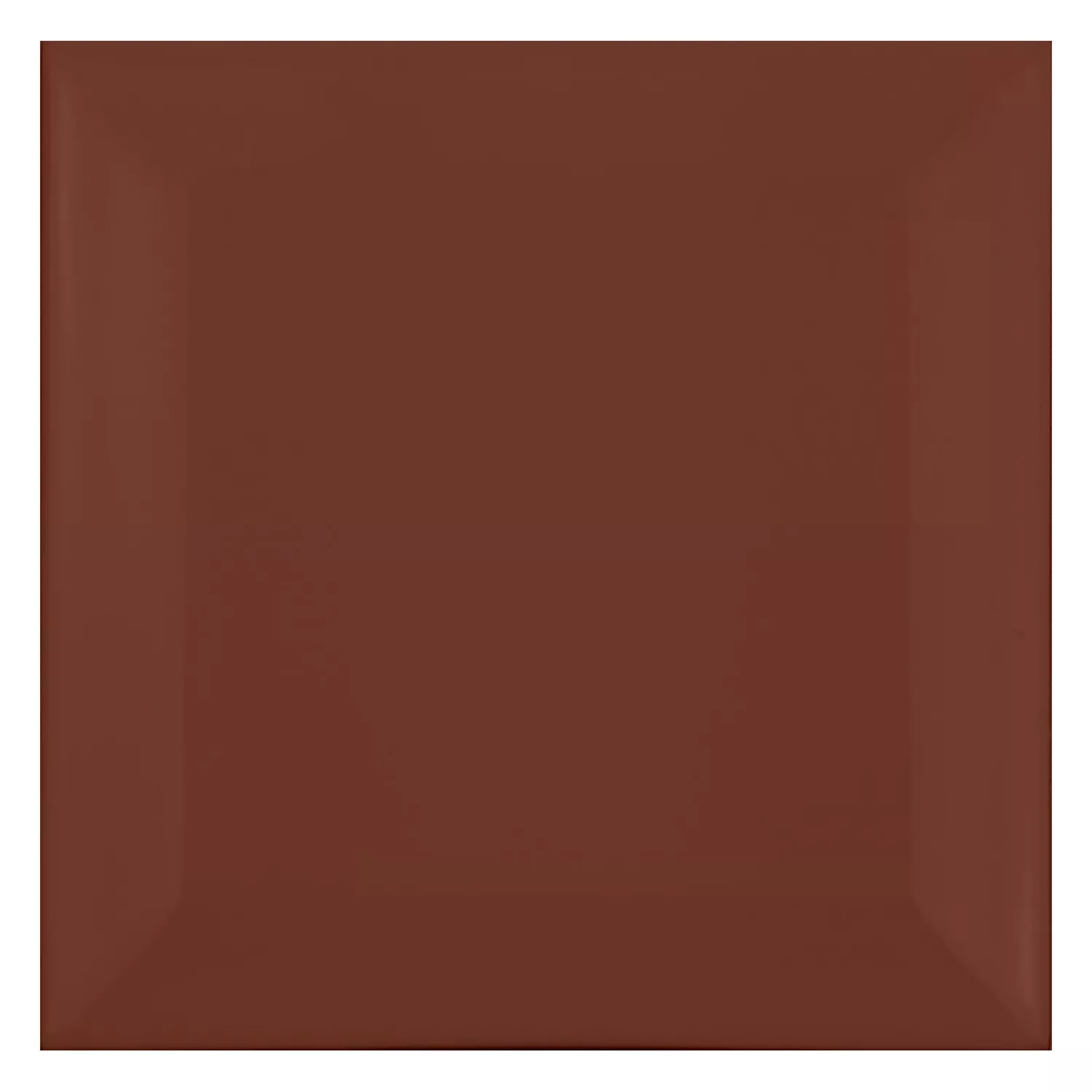 Metro laatta Ruskea Himmeä 10x10 cm Fasetilla Catarina Marron