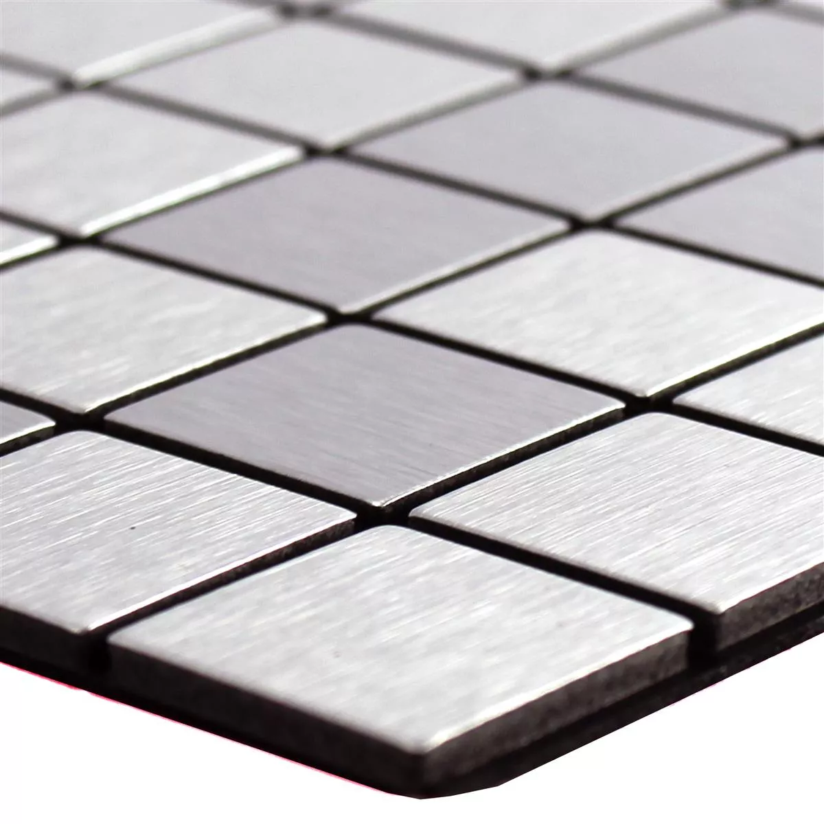 Metalli Mosaiikki Laatat Wygon Itseliimautuva Hopea 25mm Metalli Mosaiikki Laatat Wygon Itseliimautuva Hopea 25mm