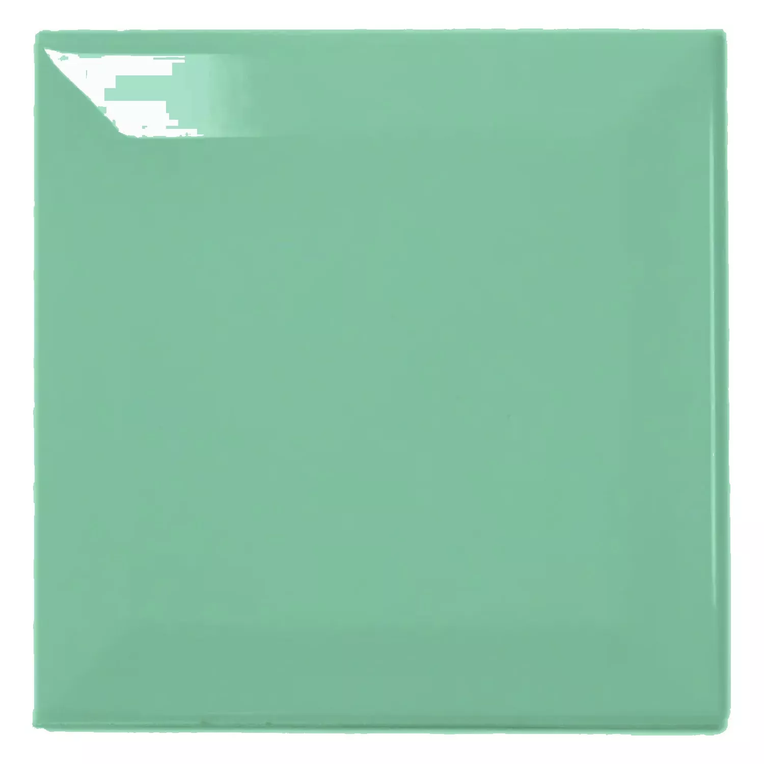 Metro laatta Vihreä Kimaltelevaa 10x10 cm Fasetilla Catarina Manzana