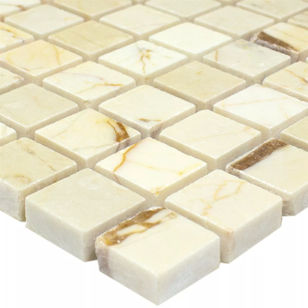 Mosaiikki Laatta Adalya Cream Kulta