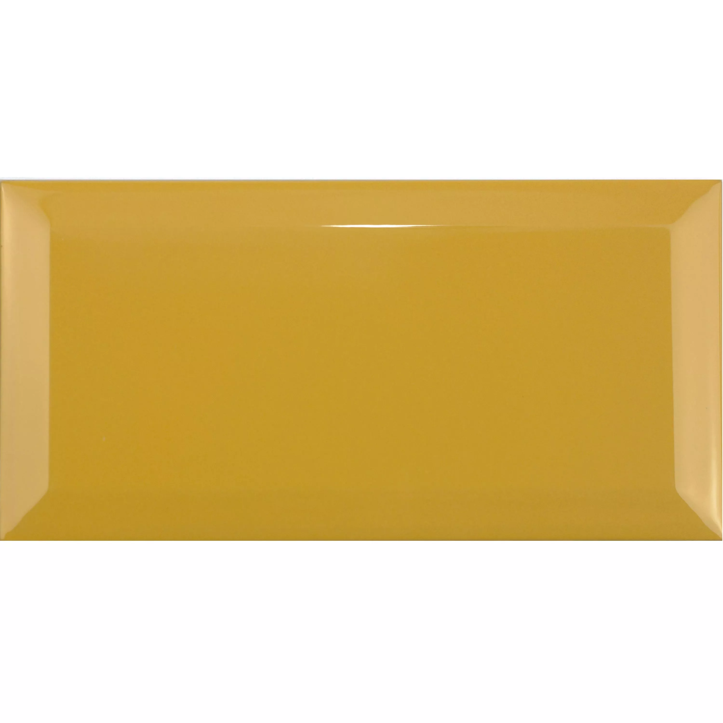 Metro Seinä Tiilet Brussel Fasetilla 10x20x0,7cm Amarillo Yema Metro Seinä Tiilet Brussel Fasetilla 10x20x0,7cm Amarillo Yema