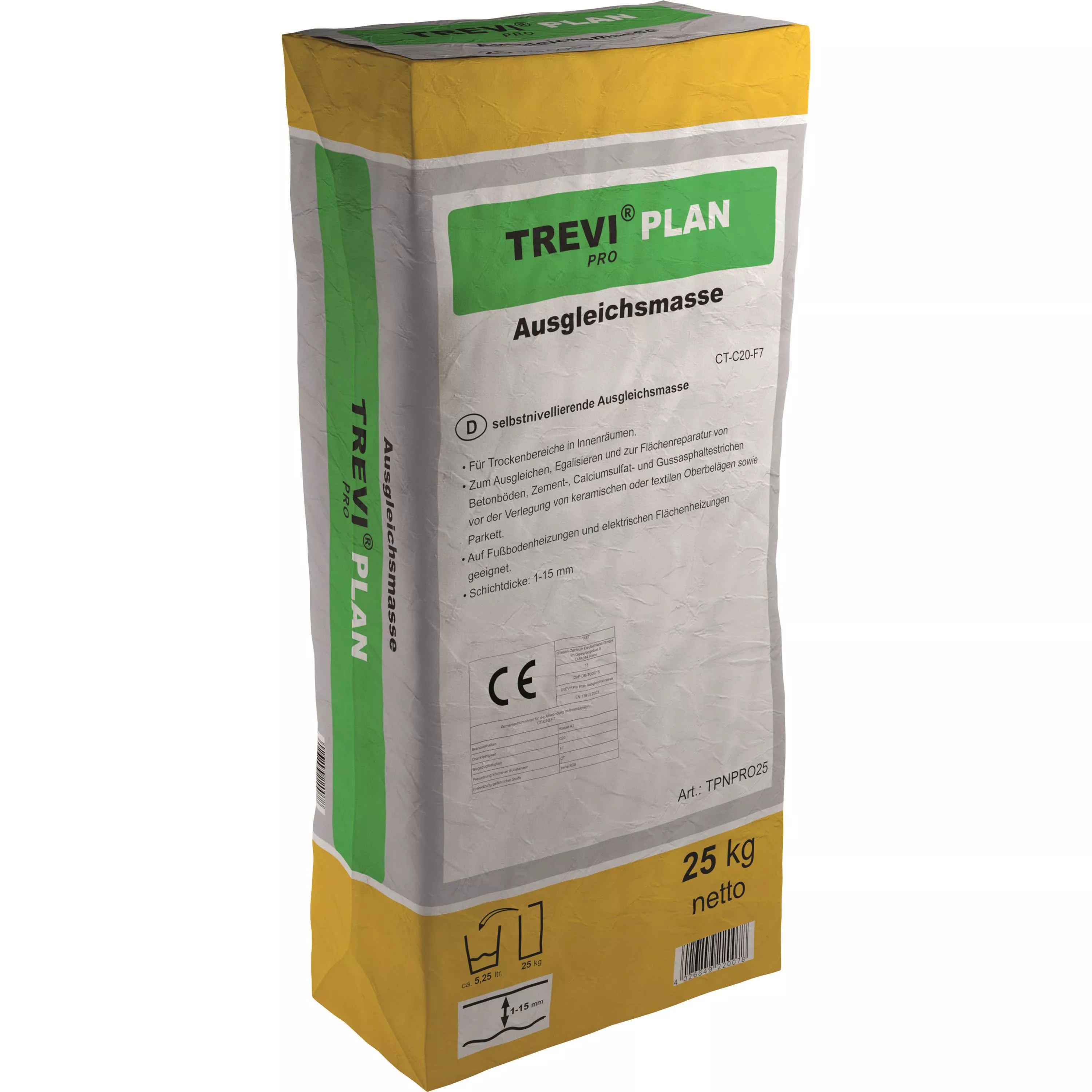 Trevi Pro Plan Floor Leveling Itsetasoittuva (25KG)